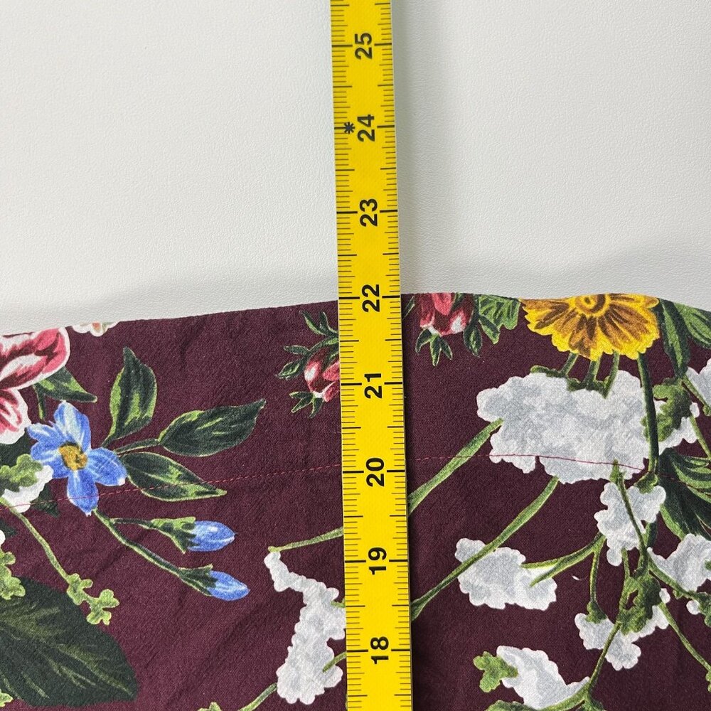 $395 NWOT SEE BY CHLOÉ Floral Print Cotton Top Blouse Size 40 Multicolor - Picture 16 of 16